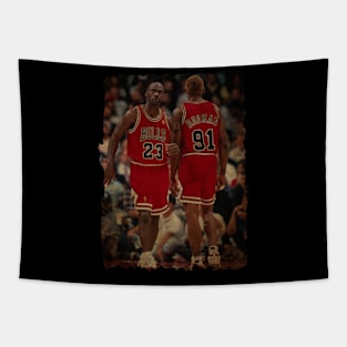 MJ and Rodman Vintage Tapestry