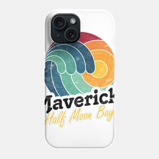 Mavericks California Surfing Surf Sunset Wave Phone Case