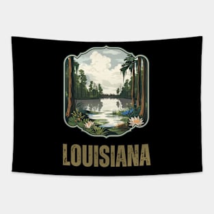 Louisiana Sate USA Tapestry