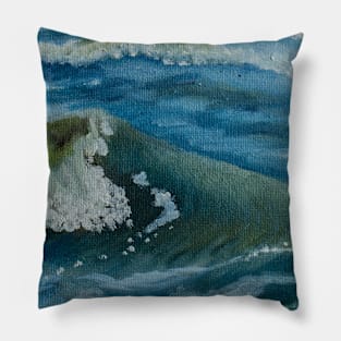 Ocean Wave Pillow