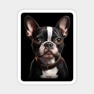 Cute Boston Terrier Lovers Dogs Boston Terrier Magnet