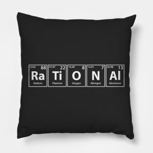 Rational (Ra-Ti-O-N-Al) Periodic Elements Spelling Pillow