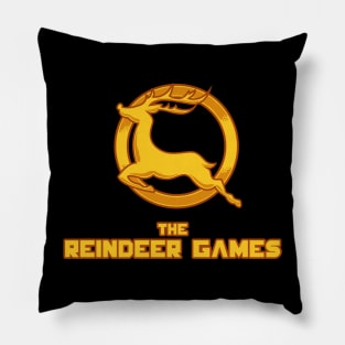 Reindeer Games Pillow