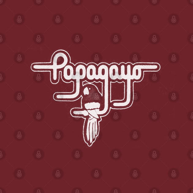 Papagayo's Mexican Restaurant | Vintage Durham North Carolina T-Shirt by Contentarama