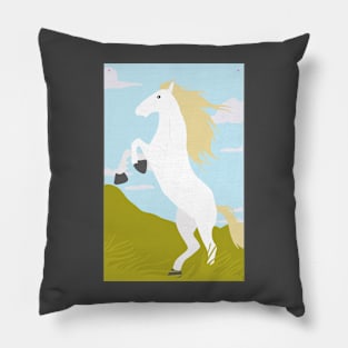 Tina's Horse Poster Pillow