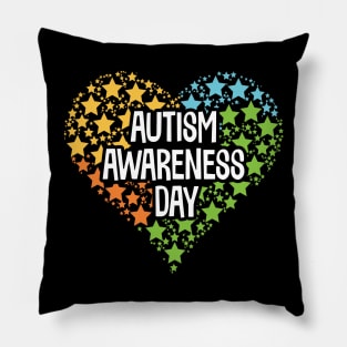 Autism Awareness Day Theme Pillow