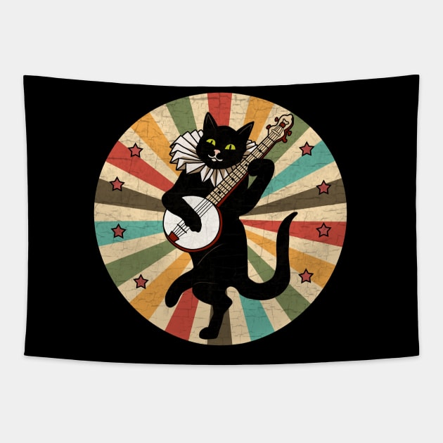 Vintage cat tapestry best sale