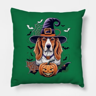 Basset Hound Pumpkin Pillow