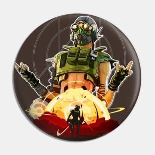 Apex Legends Octane Explosion- Awesome gift idea for gamers Pin