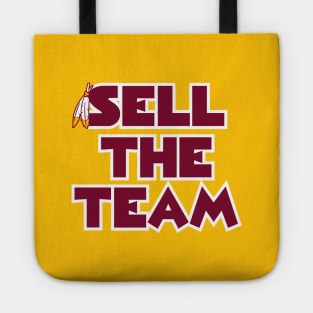 Sell The Team - Yellow Tote