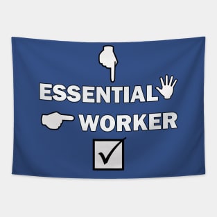 Essential Worker Tapestry