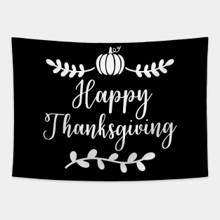 Happy Thanksgiving Tapestry