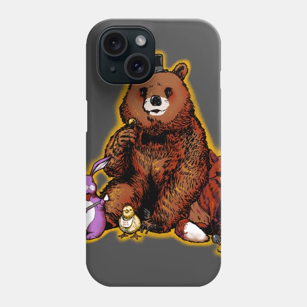 Five Nights in the Forest Phone Case by Ninjaink