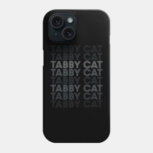Retro Silver Tabby Cat Phone Case