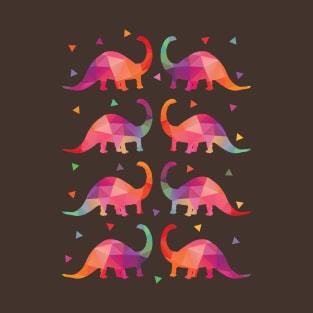 Geometric Dinosaurs T-Shirt