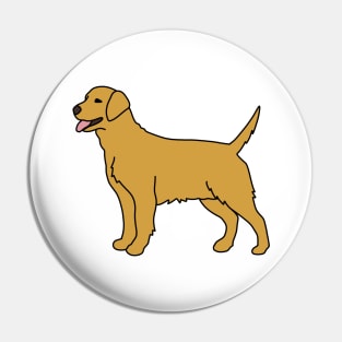 Golden Retriever Pin