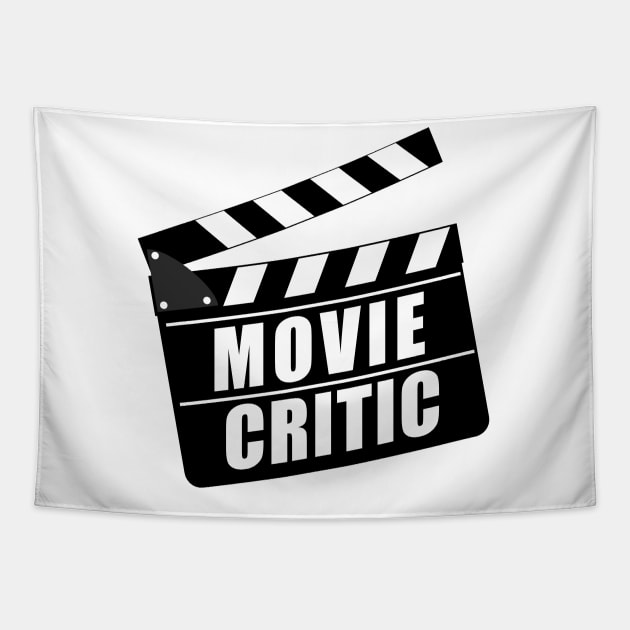 Movie Critic Clapperboard Tapestry by TMBTM