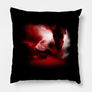 Sandstorm chase - open road variant Pillow