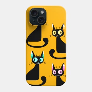 Spooky Cat Squad Phone Case