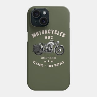 Zundapp KS 600 Retro Vintage Motorcycle WW2 Phone Case