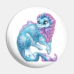 Sisu dragon Cute art Pin