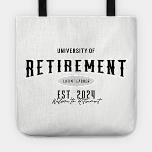 Latin Teacher Retirement Tote