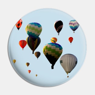 Hot Air Balloons Pin