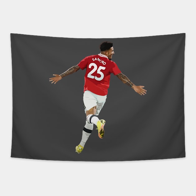 Jadon Sancho Tapestry by Webbed Toe Design's