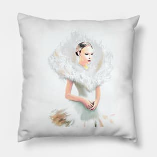 Ballet Dancer Pillow