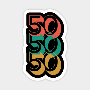 50 Year Old Gifts Vintage 1971 Limited Edition 50th Birthday Magnet