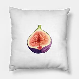 Fig Fruit Art Pillow