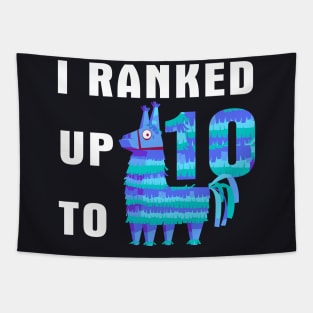 I Ranked Up To 10 Birthday Video Game Llama Tapestry