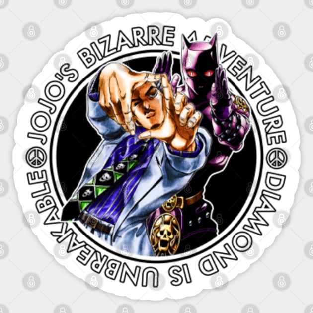 Yoshikage Kira JoJo's Bizarre Adventure Long Sticker No.39 Japan F/S