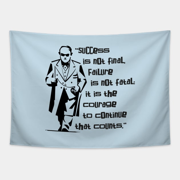 National Winston Churchill Day – April Tapestry by irfankokabi