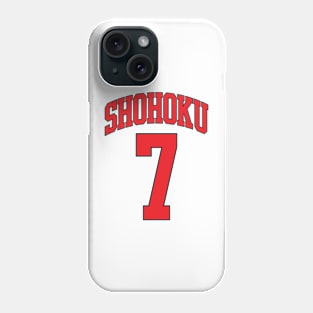 Shohoku Jersey #7 Phone Case