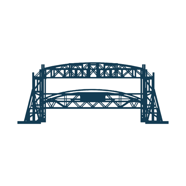 Duluth Bridge Art by zsonn