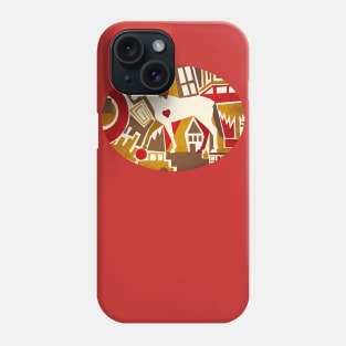 Abstract Pattern Unicorn Phone Case