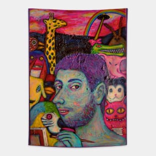 Selfportrait Tapestry