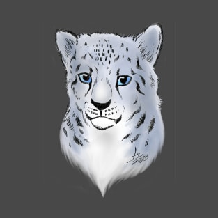 Young Snow Leopard T-Shirt