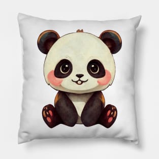 Cute Anime Panda Pillow