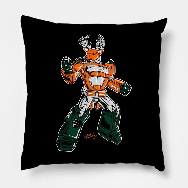 Jagermus Prime Pillow by Jagermus Prime