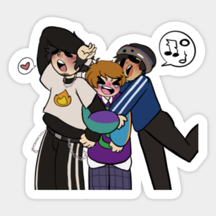 pic Karl X Quackity X Sapnap Fanart quackity stickers teepublic