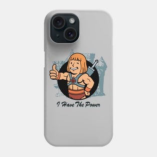 Cute Superhero 80's Cartoon Gaming Mascot Mashup Parody Phone Case