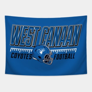 West Canaan Football Tapestry