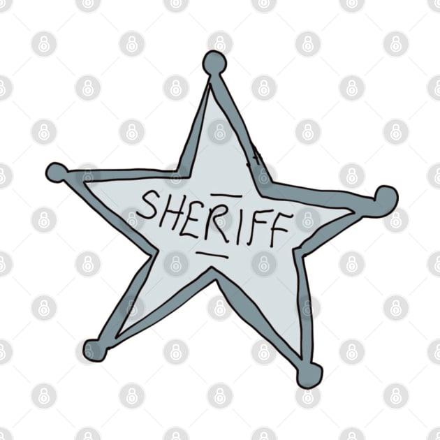 Sheriff badge by Jonesyinc