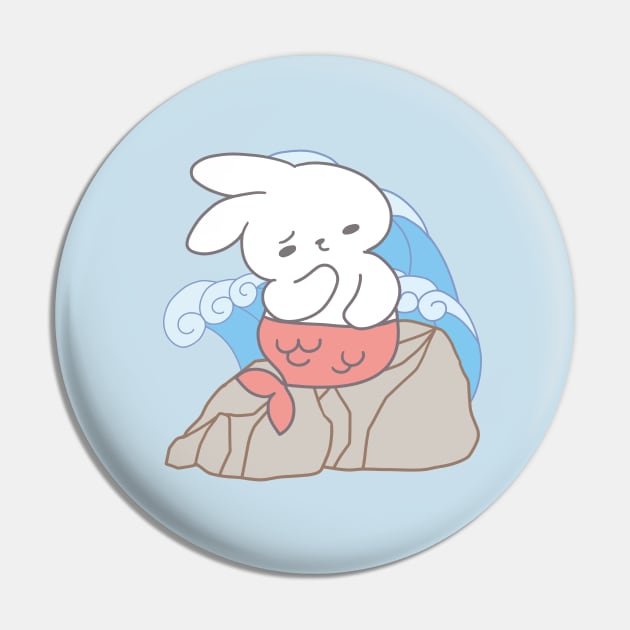 Little Mermaid Bunny Pin by LoppiTokki