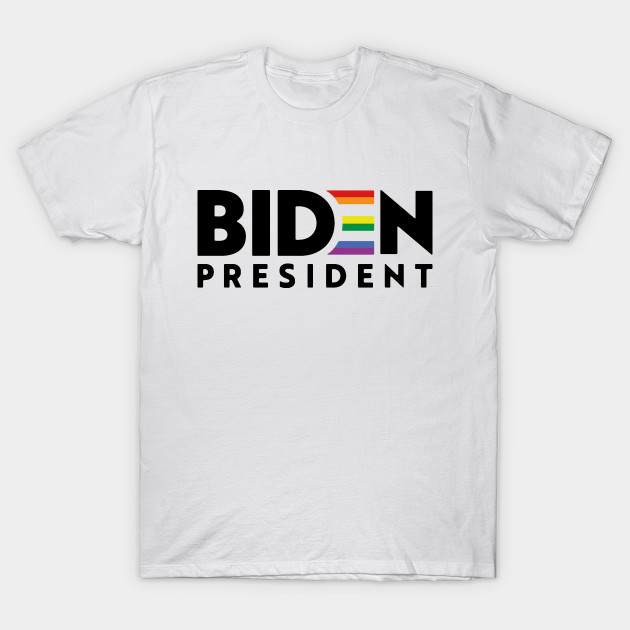 Joseph Biden Gay Pride Shirt Joe Biden Lgbt Rainbow Biden Harris 2020 Joe Biden T Shirt Teepublic