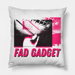 Fad Gadget †† Glitch Design Pillow