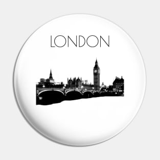 London Thames and Big Ben Pin