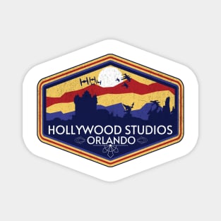 Vintage Distressed Orlando Fantasmic Tower of Terror Studio Design Magnet